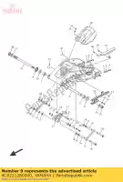 4C8221280000, Yamaha, deksel, stuwkracht 1 yamaha  mt yfz r yzf r 1000 2007 2008 2015 2016 2017 2018 2019 2020 2021, Nieuw