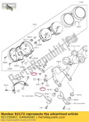 Aquí puede pedir tornillo, 5x10 kh100-t2 de Kawasaki , con el número de pieza 921720007: