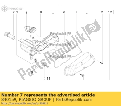 Aprilia 840159, Mangueira, OEM: Aprilia 840159