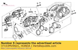Aqui você pode pedir o lente, l. Fumaça em Honda , com o número da peça 37103MV9601: