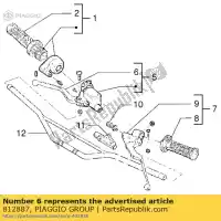 812887, Piaggio Group, D?wignia hamulca gilera gsm H@K rk surfer h k 50, Nowy