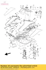 yamaha 9038706X1900 collar - Lado inferior