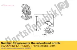 Aqui você pode pedir o nenhuma descrição disponível no momento em Honda , com o número da peça 16205KRNE12: