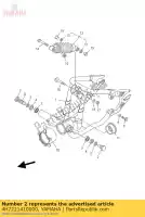 4H7221410000, Yamaha, as, draaipunt yamaha  xj xvs yfm 350 600 650 900 1986 1987 1989 1990 1991 1992 1995 1996 1997 1998 1999 2000 2001 2002 2004 2005 2006 2017 2018, Nieuw