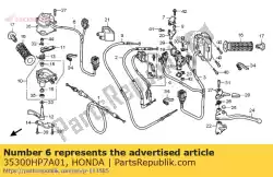 geen beschrijving beschikbaar op dit moment van Honda, met onderdeel nummer 35300HP7A01, bestel je hier online:
