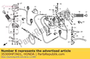 honda 35300HP7A01 geen beschrijving beschikbaar op dit moment - Onderkant