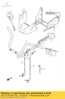 5632105H01291, Suzuki, deksel, handvat re suzuki an 400 2007 2008 2009 2010 2011 2014 2015 2016, Nieuw