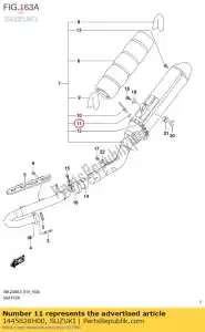 suzuki 1445628H00 podk?adka 1 - Dół