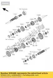 Here you can order the bearing-needle,bn5022 vn1500-r from Kawasaki, with part number 920461293: