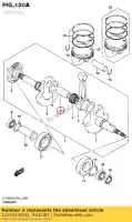 1221014D03, Suzuki, pin comp, manivela suzuki  an dr lt f 250 350 400 1998 1999 2005 2006 2014 2015 2016 2017 2018 2019, Nuevo