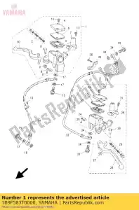 Yamaha 1B9F583T0000 conjunto cilindro maestro - Lado inferior