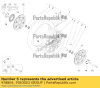 978864, Piaggio Group, Przemówi? moto-guzzi stelvio zgulze00, zgulzg00, zgulzu01 1200 2008 2009 2011 2016 2017, Nowy