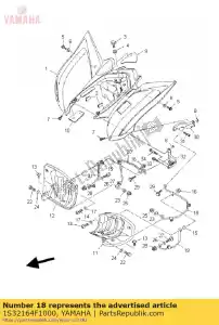 yamaha 1S32164F1000 ficar 1 - Lado inferior