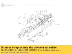 Here you can order the cover from Piaggio Group, with part number GU03468230: