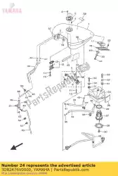 Ici, vous pouvez commander le protecteur,2 auprès de Yamaha , avec le numéro de pièce 3D82476V0000: