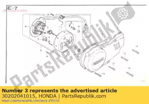 honda 30202041015 disjuntor, contato (hitachi) - Lado inferior