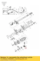 T1190923, Triumph, veer arreteerarm triumph america carbs america efi bonneville & bonneville t100 carbs bonneville & bonneville t100 efi bonneville efi > 380776 bonneville from vin 380777 & se bonneville from vin 380777/ se bonneville t100 efi scrambler carb scrambler efi sp, Nieuw