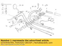 GU03600366, Piaggio Group, stuur moto-guzzi california alum tit pi cat california special sport al pi 1100 2002 2003, Nieuw