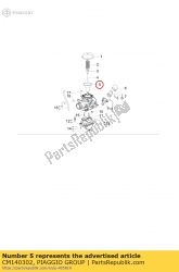 Aprilia CM140302, Diaphragme, OEM: Aprilia CM140302