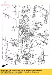 naald- van Yamaha, met onderdeel nummer 5BE14916DP00, bestel je hier online: