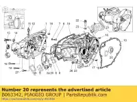 B063342, Piaggio Group, Rodamiento de bolas 6004 / c3 moto-guzzi nevada classic v 750 2012 2014, Nuevo