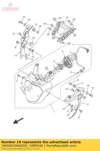 yamaha 1WS843960000 coperchio - Il fondo