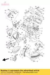 Aquí puede pedir sello 2 de Yamaha , con el número de pieza 1D7217350000: