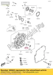 Tutaj możesz zamówić uszczelnienie mechaniczne od Kawasaki , z numerem części 49063Y002: