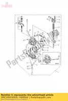 3ME1490J0000, Yamaha, conjunto de agulha yamaha dt tdr 125 1989 1990 1991 1992 1993 1994 1995 1996 1997 1998 1999 2000 2001 2002, Novo