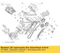 877885, Piaggio Group, Parafuso sextavado aprilia  caponord dorsoduro zd4kb000 zd4kbu00 zd4kh000 zd4kh001 zd4khu00 zd4khu01 zd4tv000, zd4tv001, zd4tva00, zd4tva01, zd4tvc00,  zd4vk000, zd4vka, zd4vk001, zd4vka01 zd4vkb000, zd4vkb001, zd4vkb003, zd4vkb00x, zd4vkb009 zd4vku00 900 1200 2010 2011 201, Novo