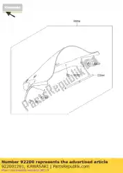 Tutaj możesz zamówić podk? Adka 5,3x15x1,5 od Kawasaki , z numerem części 922001281: