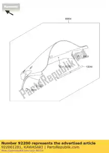 Kawasaki 922001281 podk?adka 5,3x15x1,5 - Dół