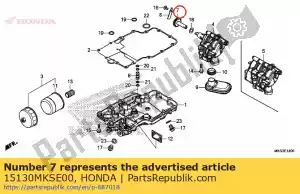 honda 15130MKSE00 bomba de aceite de compensación de engranajes accionada - Lado inferior