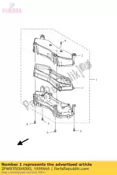 Tutaj możesz zamówić zespó? Licznika (mph) od Yamaha , z numerem części 2PW835004000: