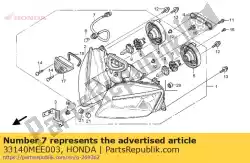 Qui puoi ordinare presa comp. Da Honda , con numero parte 33140MEE003: