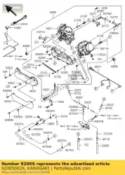 Here you can order the fitting kvf750-a1 from Kawasaki, with part number 920050029: