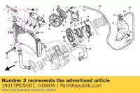 19015MCSG01, Honda, mortalha comp., r. honda st 1300 2002 2003 2004 2006 2007 2008 2009 2010, Novo