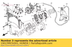 Aquí puede pedir envoltura comp., r. De Honda , con el número de pieza 19015MCSG01: