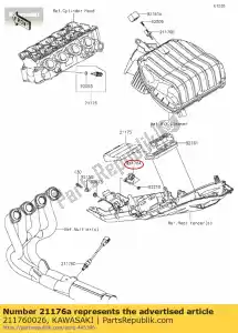 kawasaki 211760026 sensor - Middle