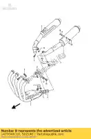 1477040C10, Suzuki, amortisseur, muffl.sp suzuki gsx r 1100, Nouveau