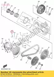 Tutaj możesz zamówić ? O? Ysko od Yamaha , z numerem części B74E767810: