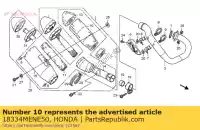 18334MENE50, Honda, pack, glaswol b honda crf  x r crf450r 450 , Nieuw