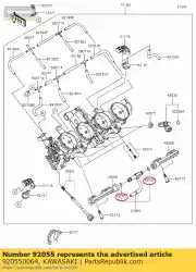 Tutaj możesz zamówić ring-o zx600-m1 od Kawasaki , z numerem części 920550064: