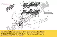 87112MAN600ZC, Honda, pasek a, l * typ9 * honda nx dominator  nx650 650 , Nowy