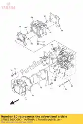 Here you can order the gasket, breather c from Yamaha, with part number 1PNE11690000: