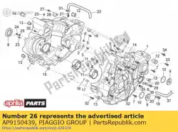 Tutaj możesz zamówić p? Yta od Piaggio Group , z numerem części AP9150439: