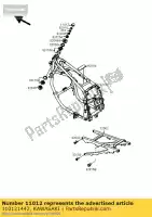 110121442, Kawasaki, cap,steering stem kawasaki gpx  r gpz ninja gpz600 gpz600r gpx600r 600 , New