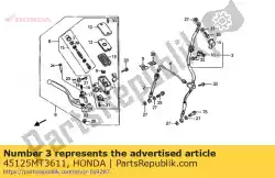 Tutaj możesz zamówić komp. W?? A, d?. Fr. Hamulec od Honda , z numerem części 45125MT3611: