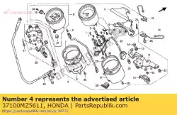 Aquí puede pedir medidor de montaje, peine de Honda , con el número de pieza 37100MZ5611: