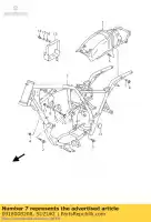 0918008208, Suzuki, spacer,8.5x18x1 suzuki gz 125 250 1998 1999 2000 2002 2003 2004 2005 2006 2007, New